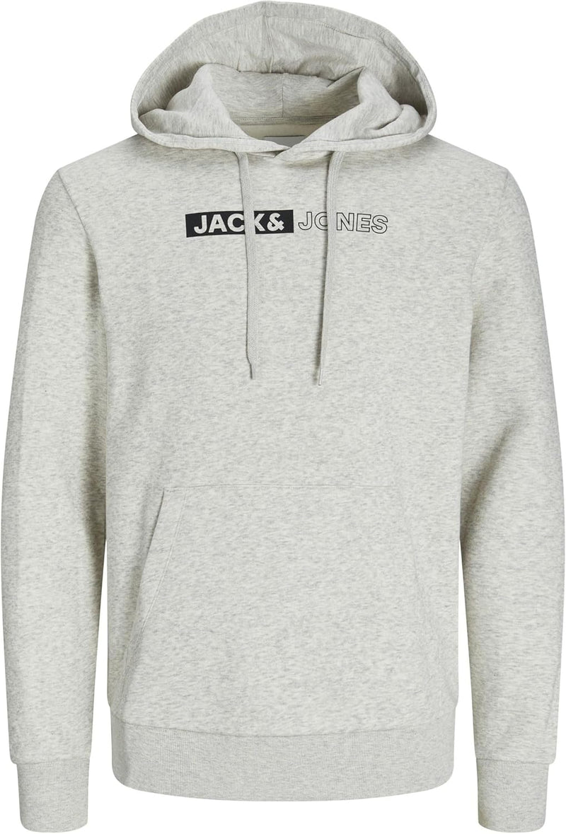 mens CORP LOGO SWEAT HOOD PLAY Sweatshirt (pack of 1) - white melange