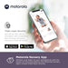 Motorola Nursery Baby Monitor VM44 - WiFi Video Baby Monitor with Camera 4.3" HD Screen - Connects to App, 1000ft Long Range, Two-Way Audio, Remote Pan-Tilt-Zoom, Room Temp, Lullabies, Night Vision
