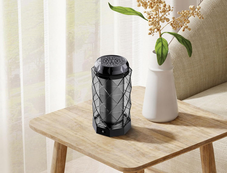 Green Lion Smart Bakhour Rechargeable Electric Car Incense Burner, USB-C Portable Mini Burner, Aluminum Alloy Design, Strong Power for Fast Burning, Long-Lasting Fragrance - Green