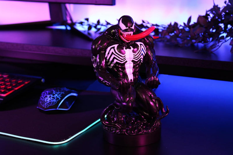 Cableguys 8" Venom Marvel Comics Cable Guy Gaming Controller Phone Holder Stand - Compatible With Xbox, Play Station, Nintendo Switch And Most Smartphones (Nintendo Switch////)