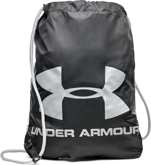 Unisex Ua Ozsee Sackpack Drawstring Bag for the Gym, Running, Jogging, and More, Versatile Gym Bag with Chest Clip for Added Comfort - Black