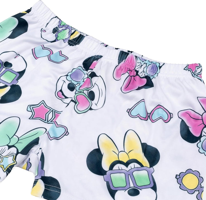Disney girls 2-piece Loose-fit Button Down Pajama Set, Soft & Cute for Kids Pajama Set (pack of 2)