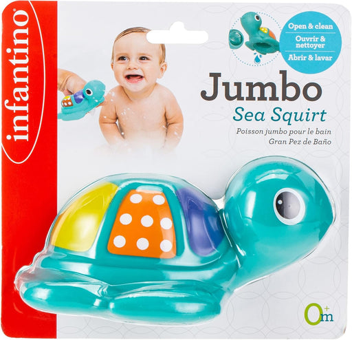 Infantino-Jumbo Sea Squirt-Turtle Baby Bathing Toys