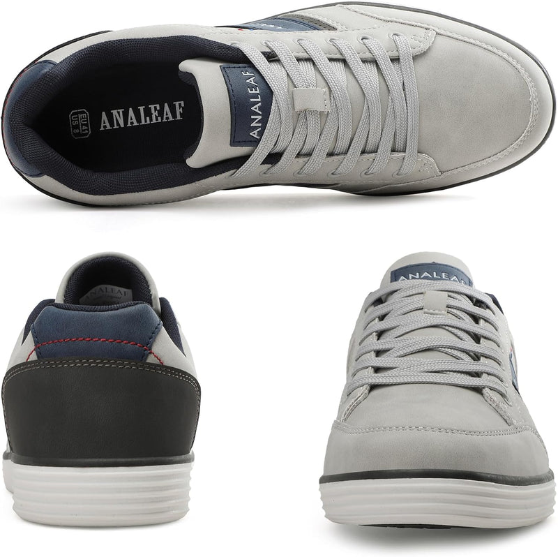 ANALEAF Mens Casual Shoes Fashion Sneakers Dress Oxfords Comfortable Shoes