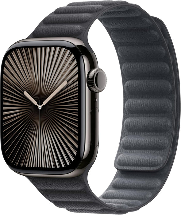 Apple Watch Band - Magnetic Link - 46mm - Black - S/M