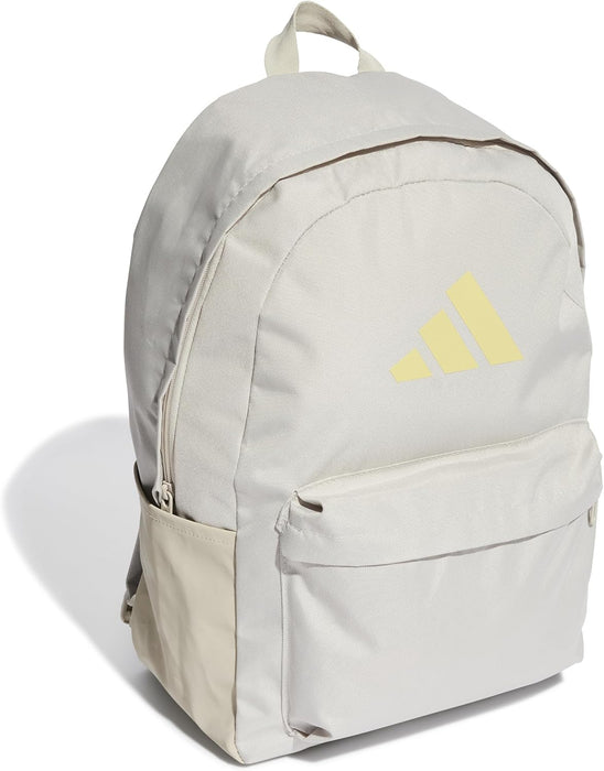 adidas Classic 3 Bar Logo Backpack for Unisex Adults WONALU/POWYEL One size