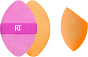 Miracle Complexion Sponge + Miracle 2-In-1 Powder Puff, Makeup Blending Sponge & Dual-Sided Powder Puff, For Liquids, Creams, & Powders, Vegan & Latex-Free, 2 Count - Miracle Complexion Sponge & Puff, 2 Count