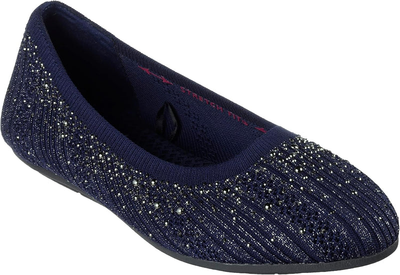 Cleo 2.0 - Glitzy Daze womens Ballet Flat - Navy