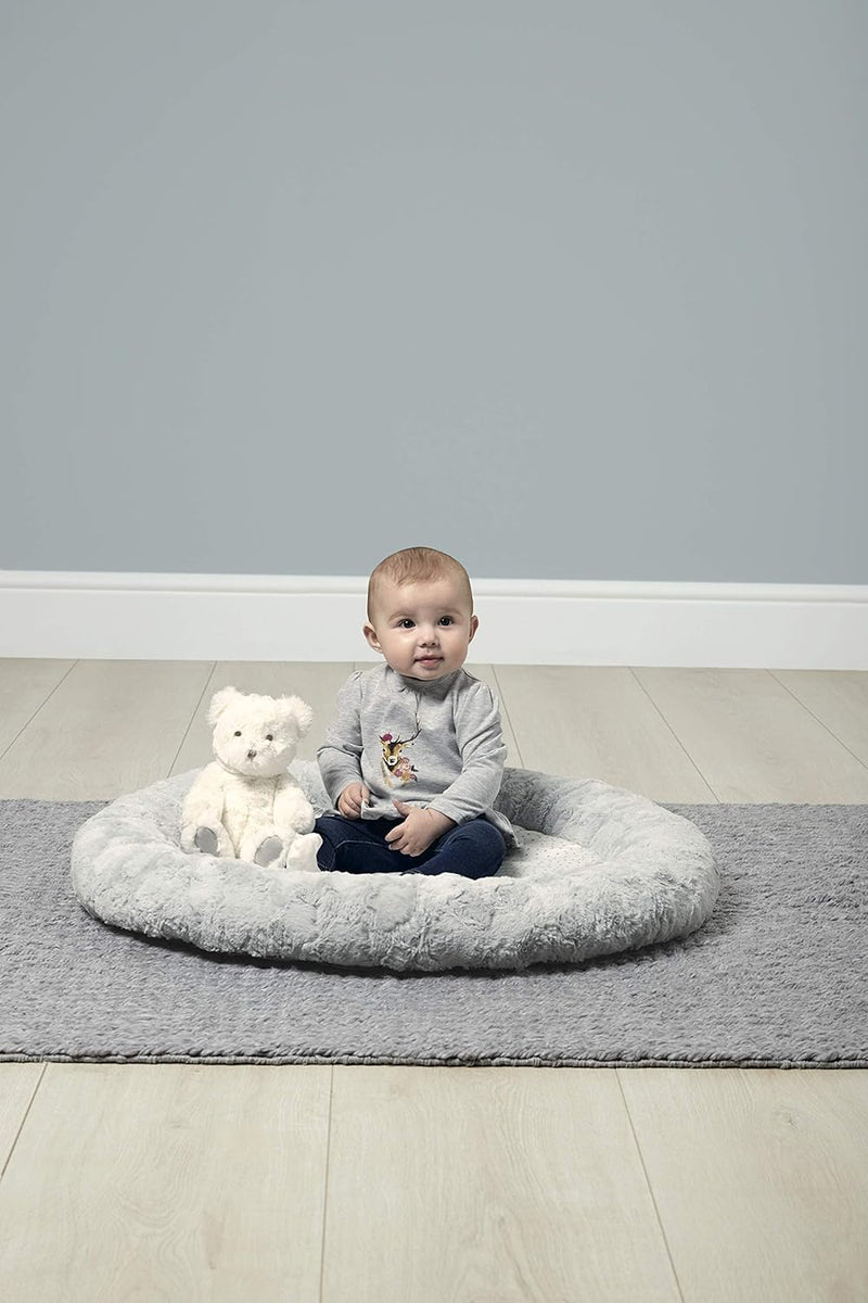 Mamas & Papas My First Interactive Activity Baby Playmat & Gym, Grey/Cream