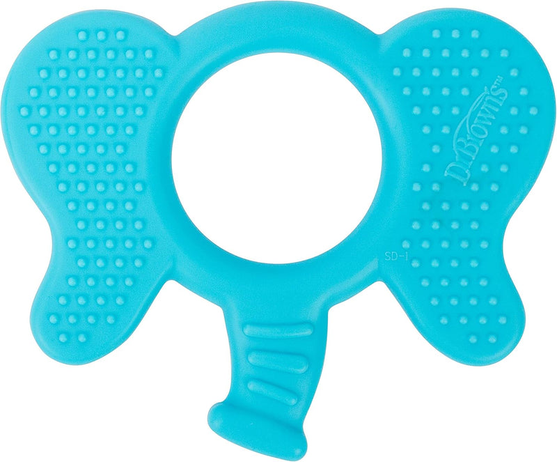 Dr. Brown's Ridgees Giraffe, Massaging Baby Teether, Designed by a Pediatric Dentist, BPA Free, 3m+