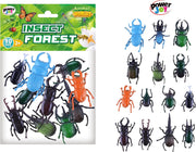 PJ Power Joy Animal Worldz Insects 2-Inch 10Pieces - 20.5 cm (H) x 14 cm (L) x 2.5 cm (W)