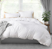 Utopia Bedding Duvet Cover Twin Size Set - 1 Duvet Cover with 1 Pillow Sham - 2 Pieces Comforter Cover with Zipper Closure - Ultra Soft Brushed Microfiber, 68 X 90 Inches (Twin/Twin XL, White) - California King White