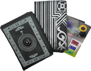 GOGO Al-Salat Travel Pocket Prayer Mat, Portable Muslim Rug, Water Proof, Foldable, Portable in Pouch (with Qibla Compass,Assorted)