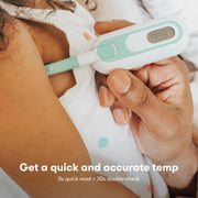 3-In-1 True Temp Digital Thermometer For Fevers, Babies & Kids (Rectal, Underarm + Oral), 2 Piece Set