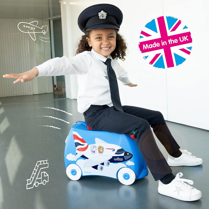 Trunki Harley The Ladybug Ride On Suitcase Red TI0092-GB01