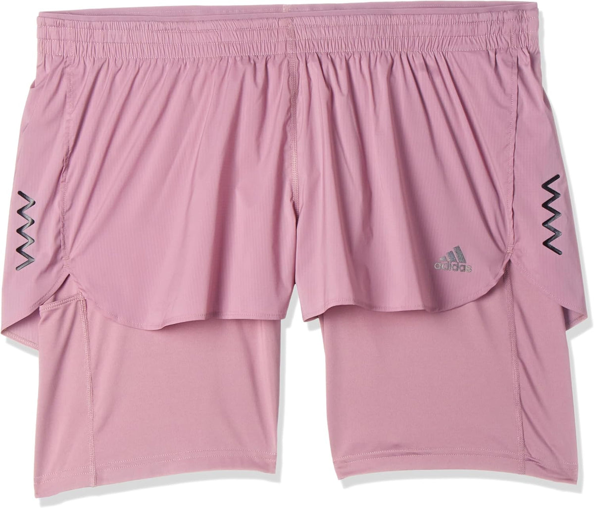 Run Fast 2 in 1 Shorts for Women, X-Large, Magic Mauve – image 1