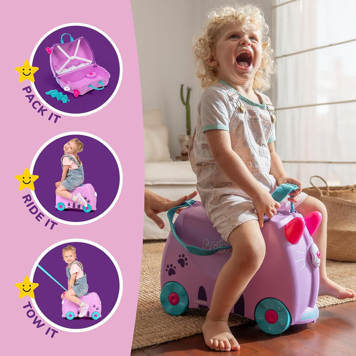 Trunki Harley The Ladybug Ride On Suitcase Red TI0092-GB01