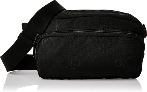 Men's Essential Crossover Handbag - Mono Allover