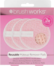 Brushworks HD Reusable Makeup Remover Pads (Pack of 3)