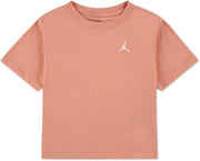 Unisex Kids Jordan Brooklyn Essentials TEES AND T-SHIRTS (pack of 1) - LT MADDER ROOT