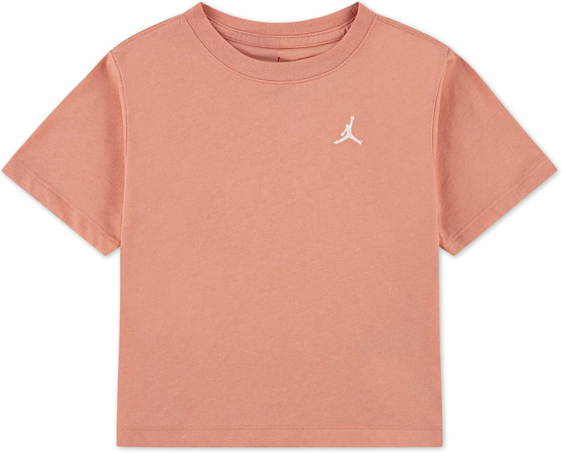 Unisex Kids Jordan Brooklyn Essentials TEES AND T-SHIRTS (pack of 1) - LT MADDER ROOT