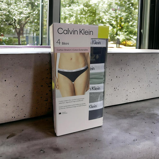 Calvin Klein Womens Cotton Stretch Bikini Style Underwear