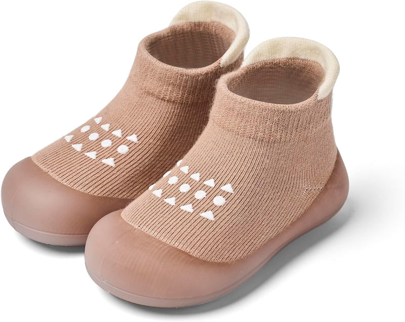Baby Sneakers for Boys Girls Lightweight Breathable First Walkers Shoes for Toddlers 6-24 Months - af 39 khaki