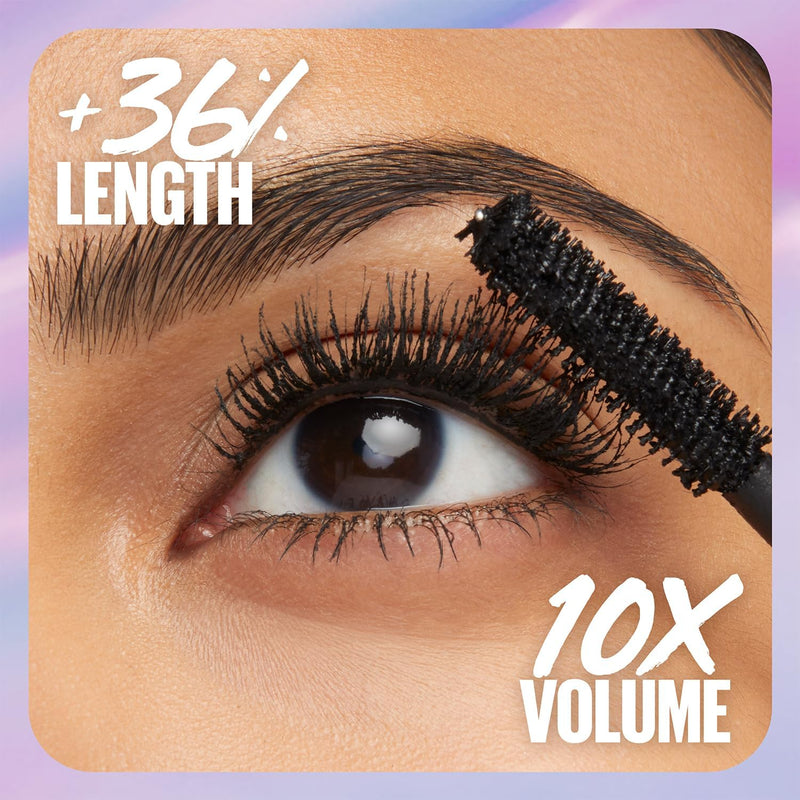 Maybelline Extension Mascara, Salon-Like Extension, Length & Volume, Long-Lasting 24H Buildable Formula, The Falsies Surreal, Black