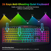 Redragon S101 Wired Rgb Backlit Gaming 4 In 1 Combo