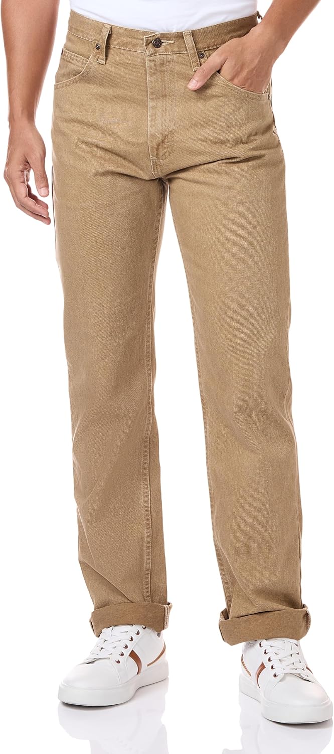 Men's Authentics Mens Classic Regular-fit Jean Jeans - Khaki