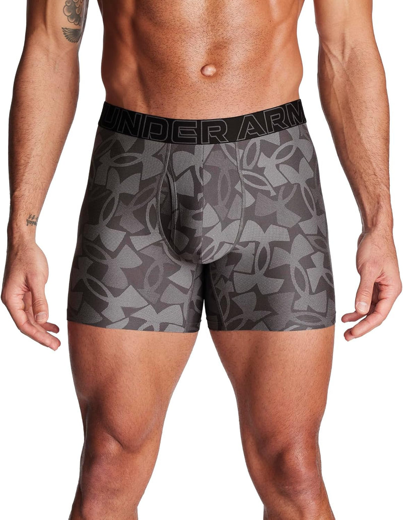 Under Armour mens Ua Performance Tech Boxerjock 6in 3-pack Boxer Briefs (pack of 3)