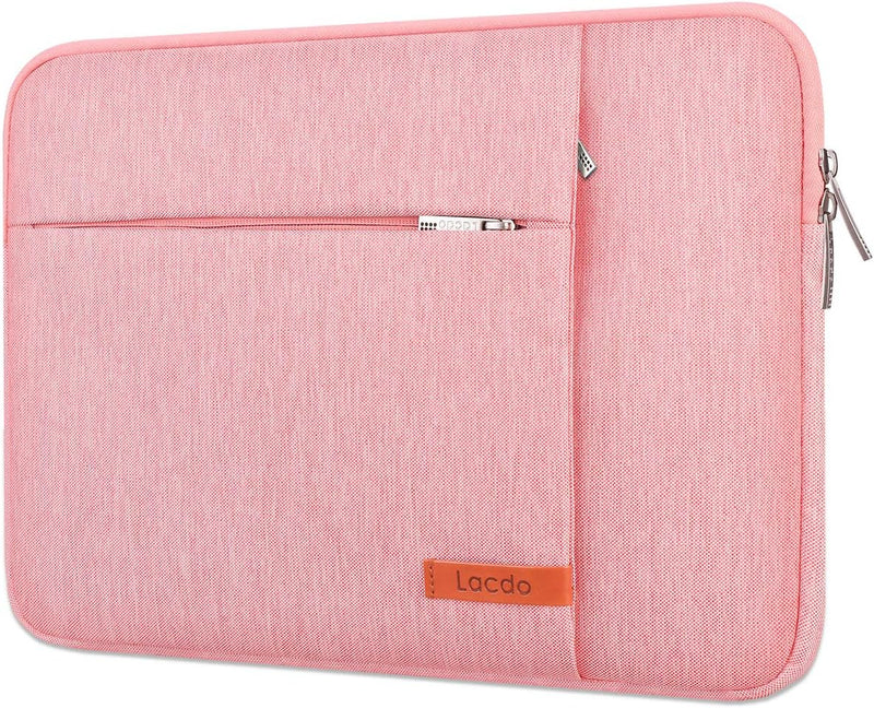 Laptop Sleeve Case for 13 inch Microsoft New Surface Pro 11th Copilot+PC, Surface Pro 10/9/8/X/7/6/5, 12.4 inch Microsoft Surface Laptop Go 3/2/1 Shockproof Water-Resistant Computer Bag, Gray - New MacBook Air 15 Inch Peach
