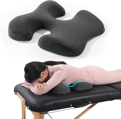 Mabozoo Breast Pillow For Massage, Women'S Massage Bolster Face Down Supportive Nap Portable Travel Sleeping