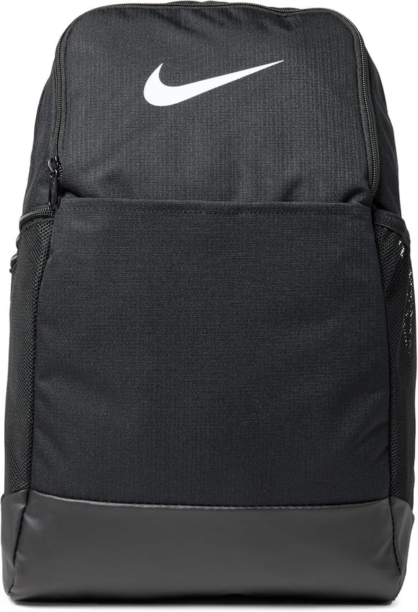 unisex NK BRSLA M BKPK - 9.5 (24L) Backpack - BLACK/BLACK/(WHITE)