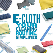 E-Cloth Face Cleansing Pads, 6 Premium Microfiber Makeup Remover, Ideal for removing Makeup, Foundation, Mascara, Lipstick, 100 Wash Promise