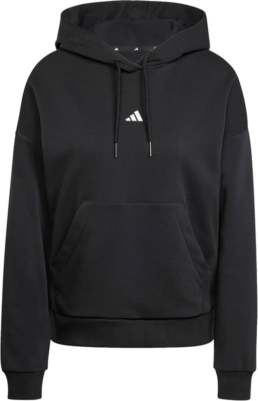 Women's Essentials Small Logo Feel Cozy Hoodie Hooded Sweatshirt (pack of 1) - Black