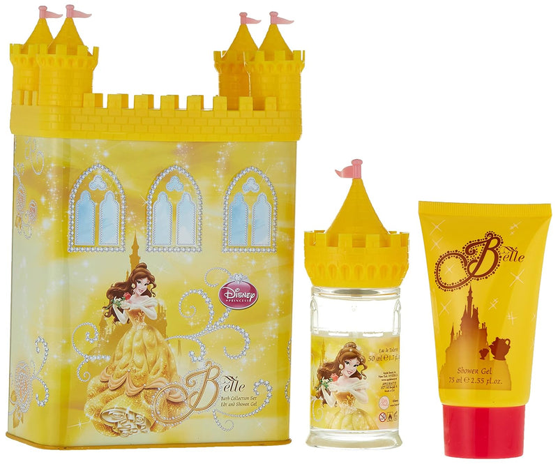 Disney Belle Castle Giftset For Girls, Eau De Toilette, 50 Ml + Shower Gel, 75 Ml