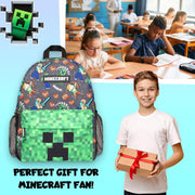 School Backpack for Boys and Girls Large A4 Multicompartment Rucksack Travel Bag with Mesh Pocket and Adjustable Padded Shoulder Straps