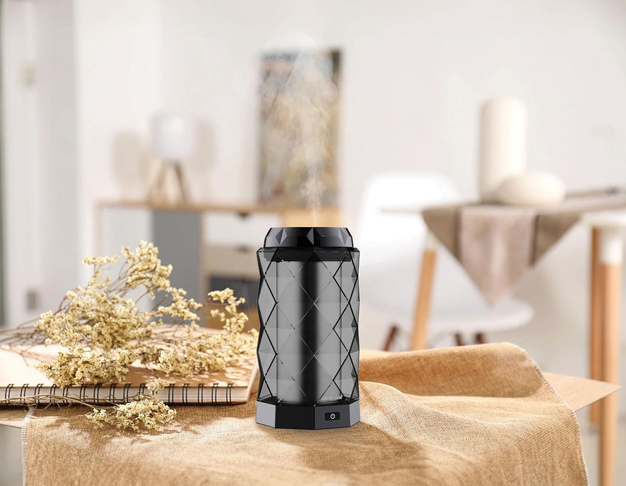Green Lion Smart Bakhour Rechargeable Electric Car Incense Burner, USB-C Portable Mini Burner, Aluminum Alloy Design, Strong Power for Fast Burning, Long-Lasting Fragrance - Green