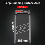 Sparnod Fitness STH-3002/3004N Home Use Walking Pad & Treadmill Compact, Ultra-Slim, Ready to Use Shock Absorption LED Display Manual Incline 100 Kg Capacity