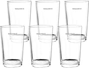 Royalford 6pcs Glass Tumbler set (12oz) - 12 oz
