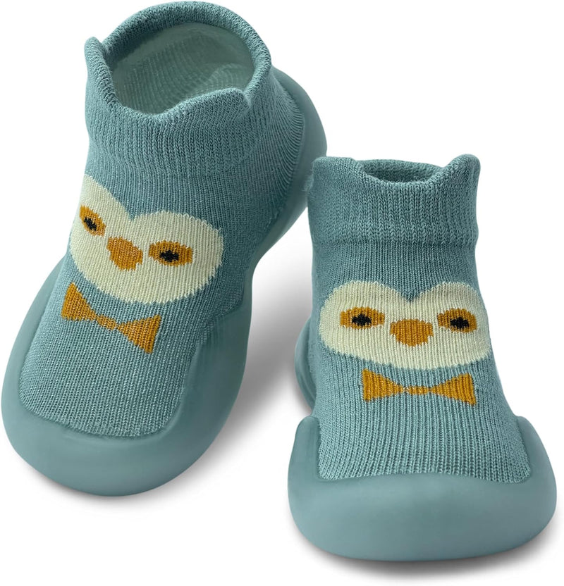 Dookeh Baby Sock Shoes Boys Girls First Walking Shoes Non-Slip Slippers Soft Sole Sneakers Toddler Infant Babygirl