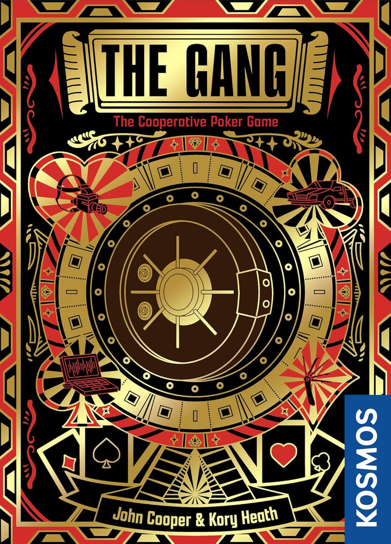 Thames & Kosmos The Gang | Co-Operative Poker | Family Game | Game Night | Strategy Game | Ages 10+