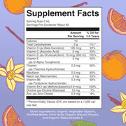 Multivitamin & Multimineral for Toddlers by USDA Sugar Free Multivitamin Liquid Drops for Kids Ages 1-3 Immune Support & Overall Wellness Vegan Non-GMO 2 Fl Oz
