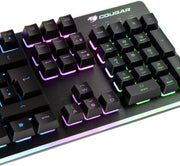 Cougar GamingGear Combo Deathfire Ex, Keyboard: Hybrid Mechanical Switches, 8 Backlight Effects, Mice: Omron Switches, Upto 2000 Dpi