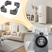 Vibration Pads for Washer and Dryer | 4X Washer Dryer Pedestal,Shock-Absorbing Heighten Stabilizer, Noise Reduction Appliance Accessories for Apartment Use