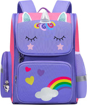 Unicorn backpack for girls,School bags for girls,Kids school bag,Cute unicorn bag,Pink bags for girls,Kids Bookbag for Elementary,Children's backpacks - Kong