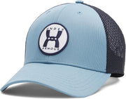 mens Blitzing Trucker Hat Hat - Blue Smoke / / Washed Navy