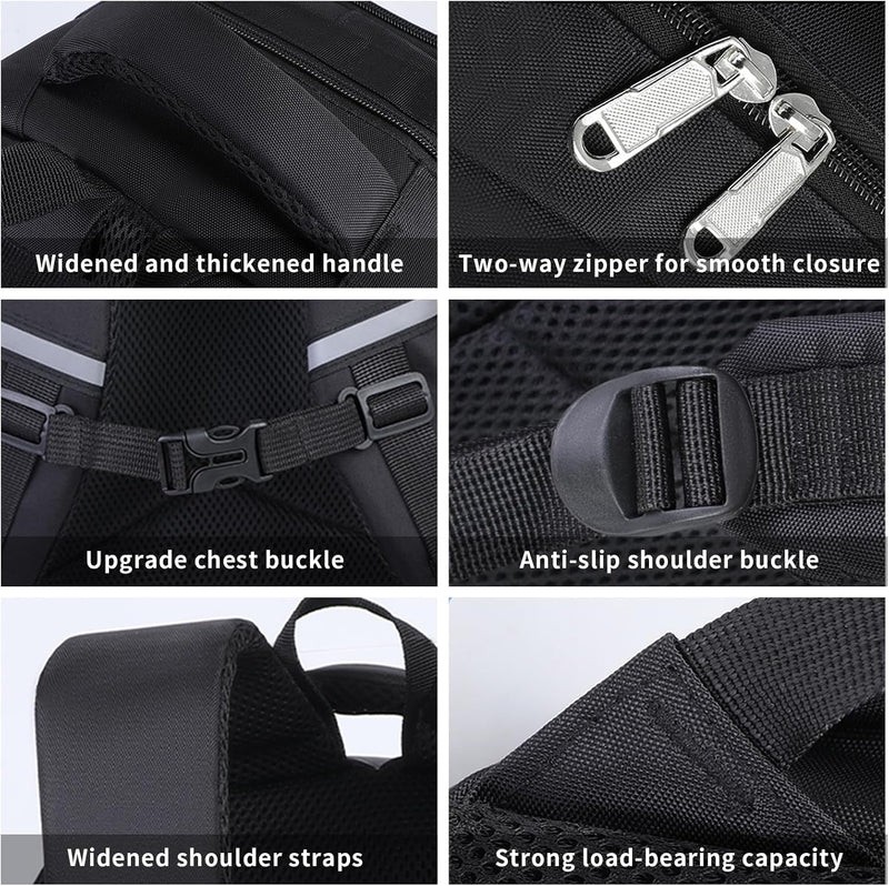 Yoawllty School Bag for Boys and Girls, Backpack for Kids Elementary School Bags Middle Primary School Book Bag Lightweight School Bag for Students
