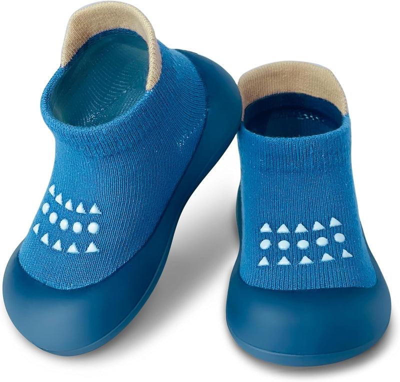Dookeh Baby Sock Shoes Boys Girls First Walking Shoes Non-Slip Slippers Soft Sole Sneakers Toddler Infant Babygirl